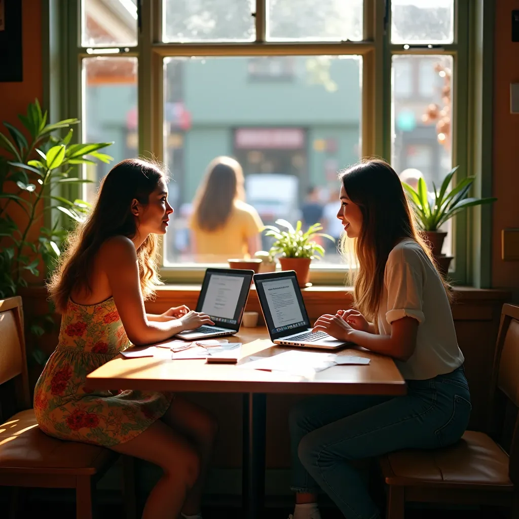 Supporting visual content